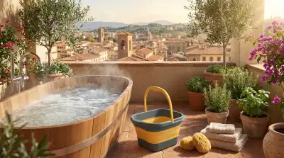 Mini Piscina Idromassaggio: Benessere sul Balcone